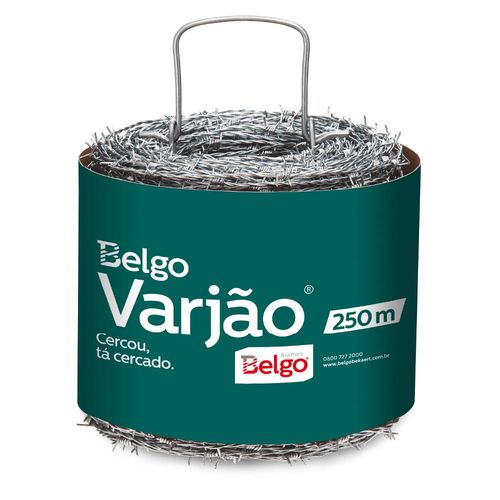 Arame Farpado Belgo Varjao -  250 Metros