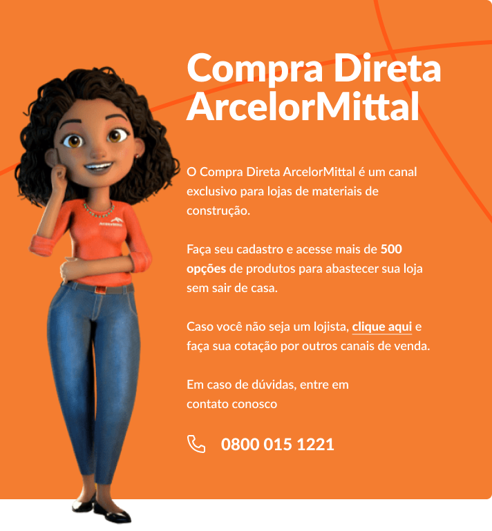 Compra Direta - ArcelorMittal